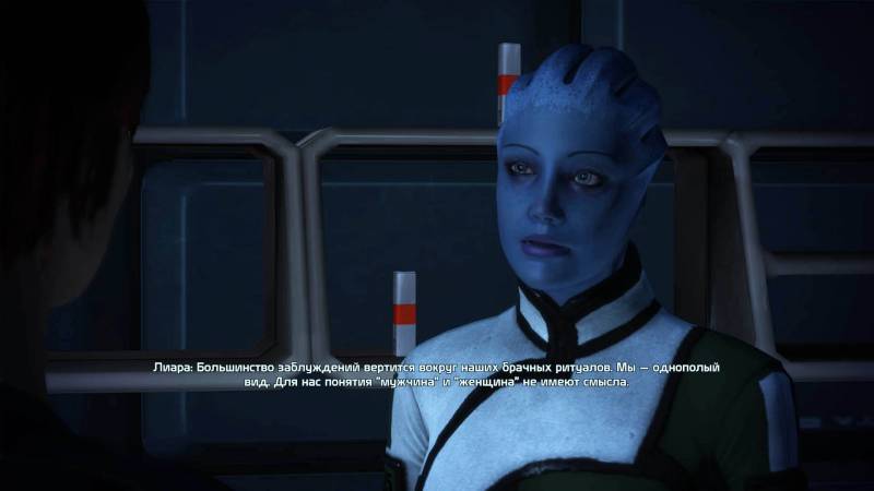 Шепард, фемШепард, Shepard, femShepard, Лиара, Т'Сони, Liara, T'Soni, азари, asari, Нормандия, каюта