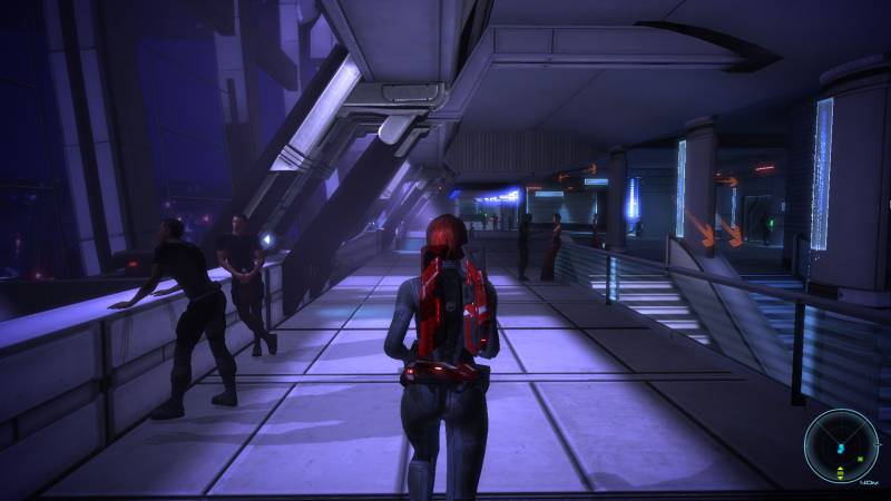 Шепард, фемШепард, Shepard, femShepard, redhead, Цитадель, Citadel
