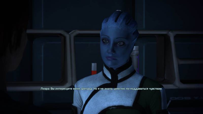 Шепард, фемШепард, Shepard, femShepard, redhead, Лиара, Т'Сони, азари, Liara, asari, флирт, роман