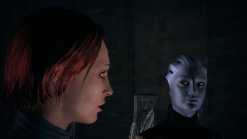 Шепард, фемШепард, Shepard, femShepard, redhead, Ферос, Feros, Лиара