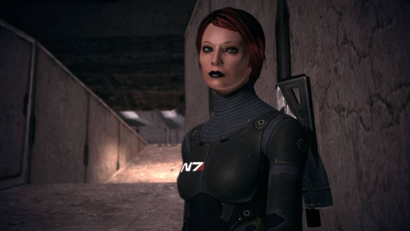 Шепард, фемШепард, Shepard, femShepard, redhead, Ферос, Feros