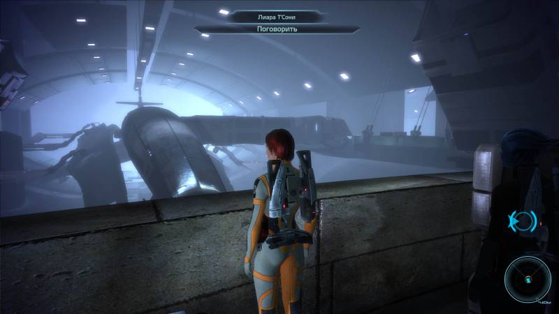 Шепард, фемШепард, Shepard, femShepard, redhead, Новерия, Noveria, Нормандия, стыковочный шлюз
