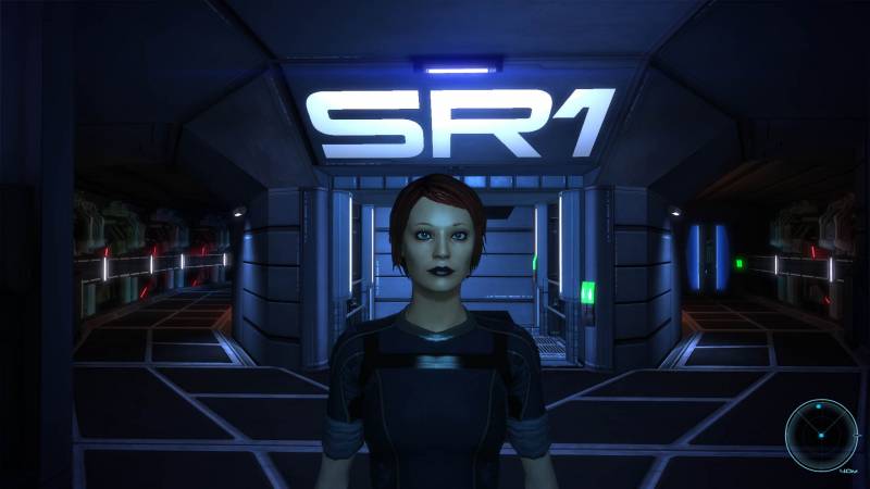 Шепард, фемШепард, Shepard, femShepard, Нормандия, лифт