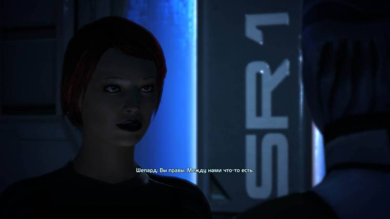 Шепард, фемШепард, Shepard, femShepard, redhead, Лиара, Т'Сони, азари, Liara, asari, флирт, роман