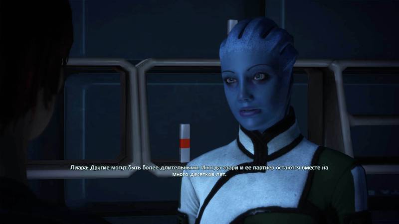 Шепард, фемШепард, Shepard, femShepard, Лиара, Т'Сони, Liara, T'Soni, азари, asari, Нормандия, каюта
