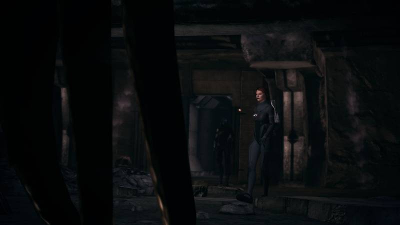 Шепард, фемШепард, Shepard, femShepard, redhead, Ферос, Feros, Thorian, торианин