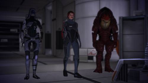 Шепард, фемШепард, Shepard, femShepard, Тали, кварианцы, Рекс, кроганы