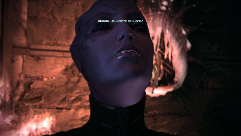 Шепард, фемШепард, Shepard, femShepard, redhead, Шиала, азари, Shiala, asari, Ферос, Feros, слияние, объятие вечности, Шифр