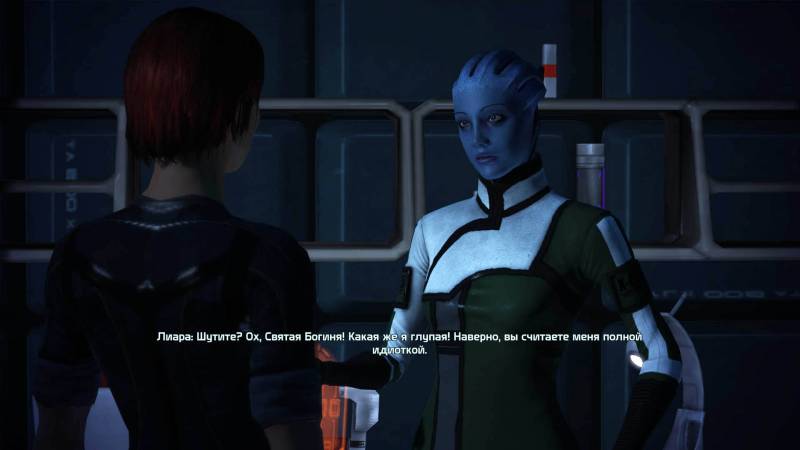 Шепард, фемШепард, Shepard, femShepard, Лиара, Т'Сони, Liara, T'Soni, азари, asari, Нормандия, каюта