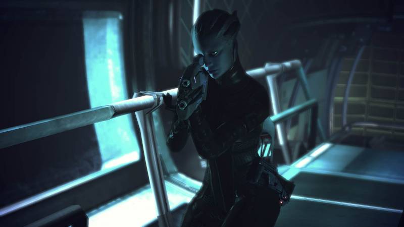 азари, десантница, коммандос, asari, commando, Новерия, Noveria