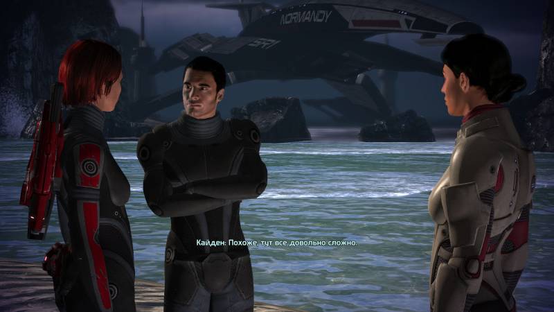 Шепард, фемШепард, Shepard, femShepard, redhead, Кайден, Эшли
