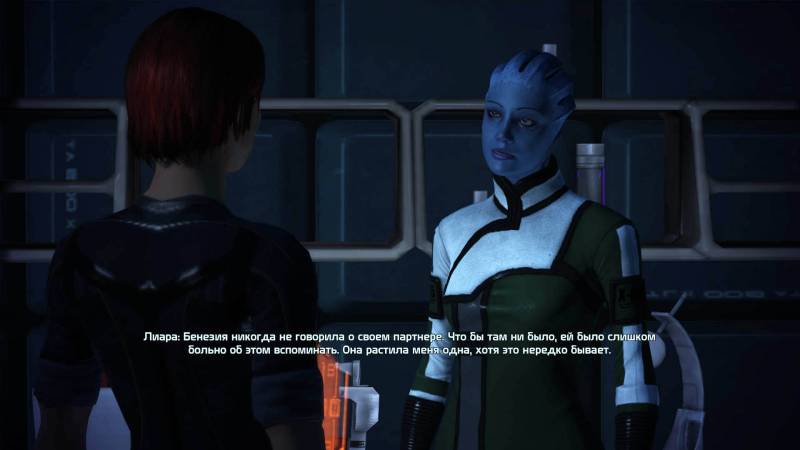 Шепард, фемШепард, Shepard, femShepard, Лиара, Т'Сони, Liara, T'Soni, азари, asari, Нормандия, каюта