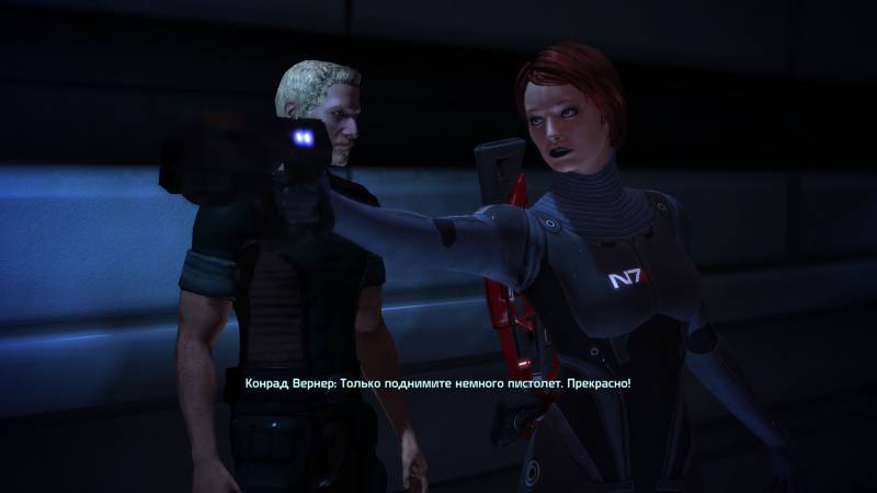 Шепард, фемШепард, Shepard, femShepard, redhead, Конрад, Вернер, Цитадель, Citadel