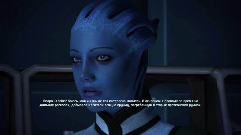 Шепард, фемШепард, Shepard, femShepard, Лиара, Т'Сони, Liara, T'Soni, азари, asari, Нормандия, каюта
