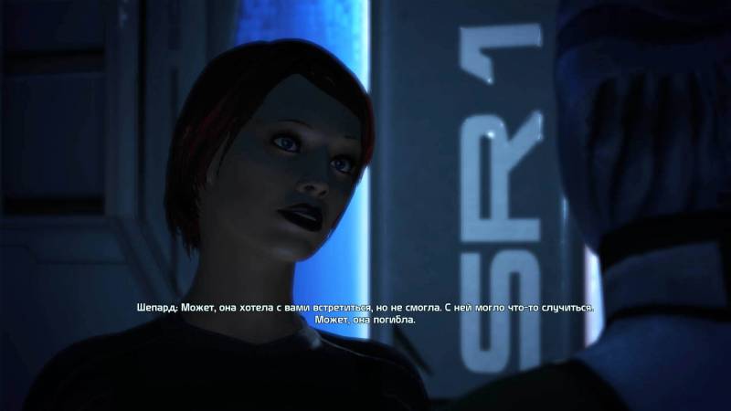 Шепард, фемШепард, Shepard, femShepard, Лиара, Т'Сони, Liara, T'Soni, азари, asari, Нормандия, каюта