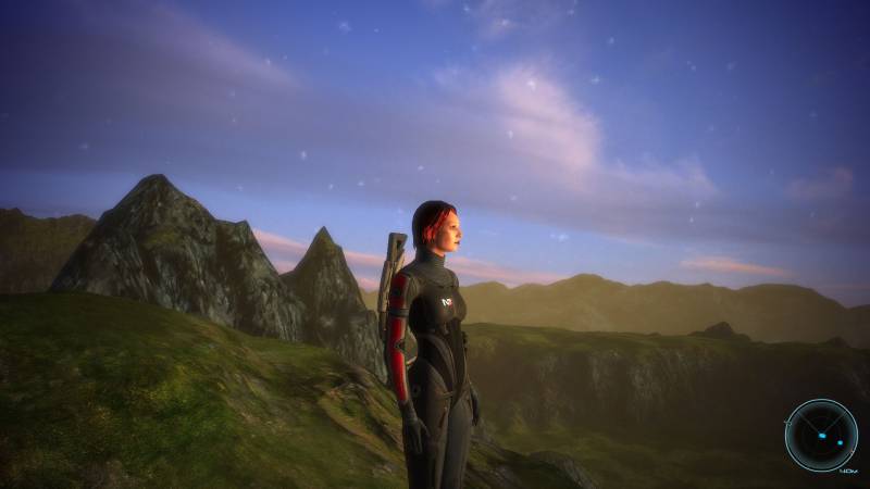 Шепард, фемШепард, Shepard, femShepard, redhead, пирамида, протеане