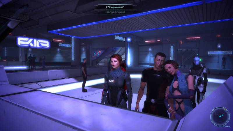 Шепард, фемШепард, Shepard, femShepard, redhead, Цитадель, Citadel