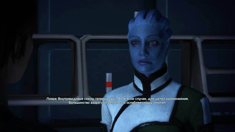 Шепард, фемШепард, Shepard, femShepard, Лиара, Т'Сони, Liara, T'Soni, азари, asari, Нормандия, каюта