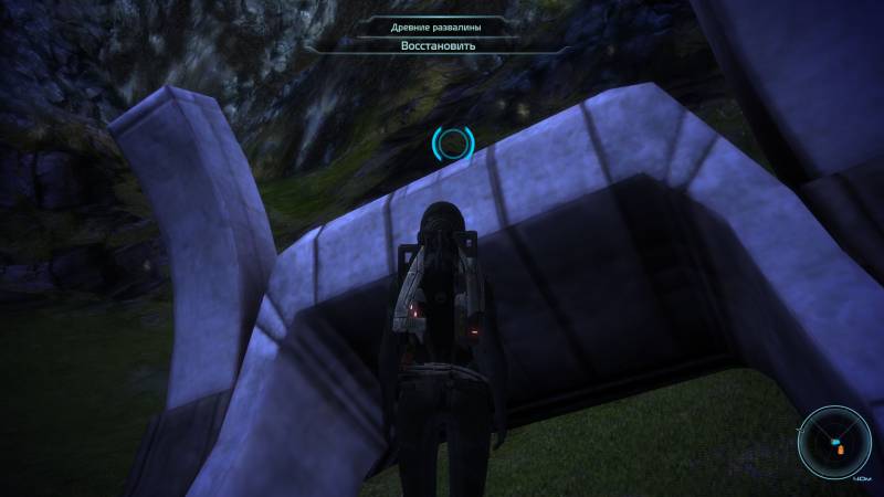 Шепард, фемШепард, Shepard, femShepard, redhead, древние развалины