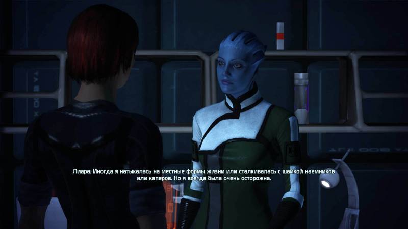 Шепард, фемШепард, Shepard, femShepard, Лиара, Т'Сони, Liara, T'Soni, азари, asari, Нормандия, каюта