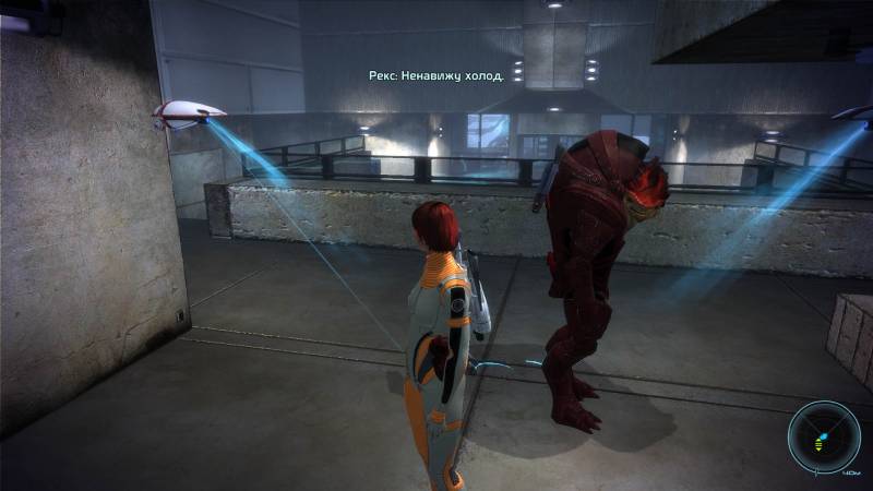 Рекс, кроганы, Wrex, krogan, холод, Новерия, Noveria