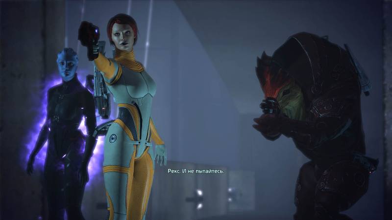Шепард, фемШепард, Shepard, femShepard, redhead, Новерия, Рекс, кроганы, Noveria