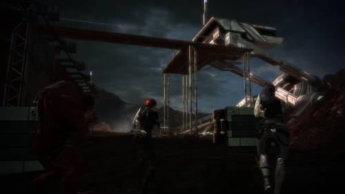 Шепард, фемШепард, Shepard, femShepard, Терум, планета, геты