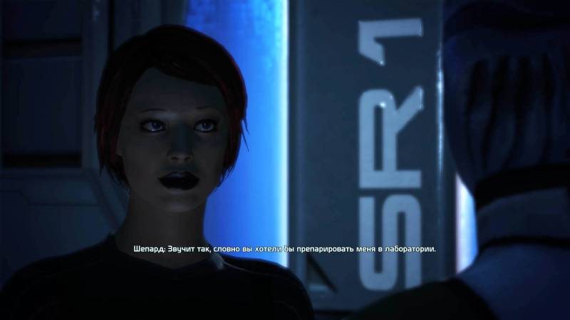 Шепард, фемШепард, Shepard, femShepard, Лиара, Т'Сони, Liara, T'Soni, азари, asari, Нормандия, каюта