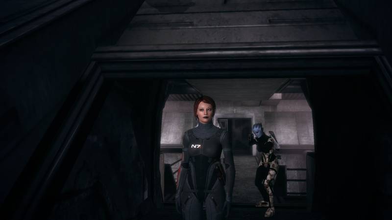 Шепард, фемШепард, Shepard, femShepard, redhead, Ферос, Feros, Лиара, азари